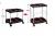 2-TIERS HEIGHT -ADJUSTABLE TOOL CART 2-TIERS HEIGHT -ADJUSTABLE TOOL CART