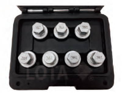 7PC WHEEL LOCLING NUT FOR VAUXHALL-D