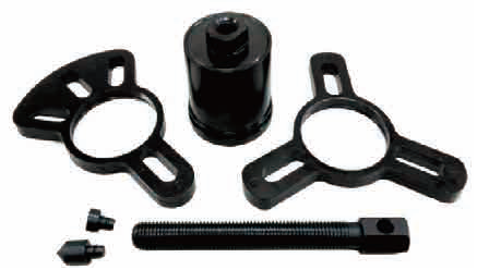 REPLACEABLE PLATE FRONT HUB PULLER