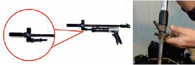 SPEEDY CLAMP FOR INJECTION NOZZLE SLIDING PULLER