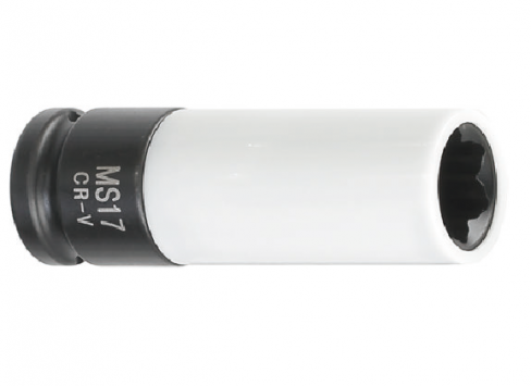 SPECIAL WHEEL LUG  SOCKET WITH PROTECTIVE SLEEVE