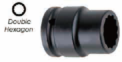 DOUBLE-HEXAGON IMPACT SOCKET