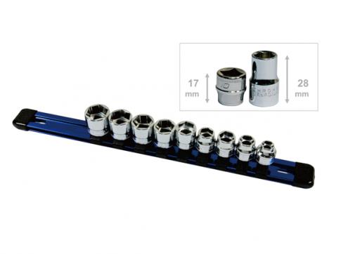 10PC LOW-PROFILE 3/8" SOCKET SET