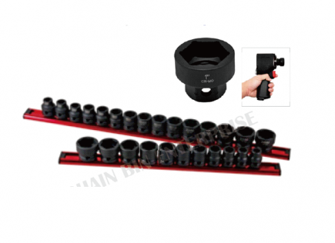 ½" & 3/8" DR. STUBBY IMPACT SOCKET SETS