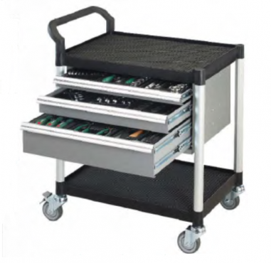 STANDARD 2 SHELVES TOOL TROLLEY STANDARD 2 SHELVES TOOL TROLLEY