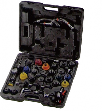 RADIATOR PRESSURE TEST KIT WITH COOLANT REFILLER