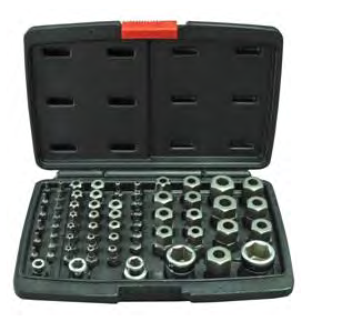 57PCS 1/4” & 3/8” & 1/2” TOOLS SET