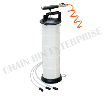 HAND PUMP & AIR OPERATE FLUID EVACUATOR (7.3 LITER CAPACITY)