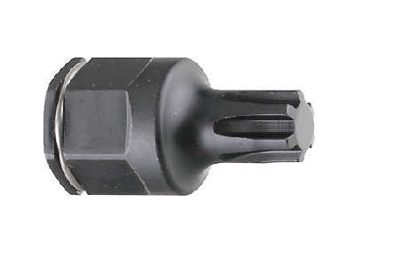 1/4” Drive, Ribe Stubby Impact Bit Socket