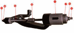 VW T5 FRONT SUB-FRAME BUSH REMOVER/INSTALLER TOOLS SET