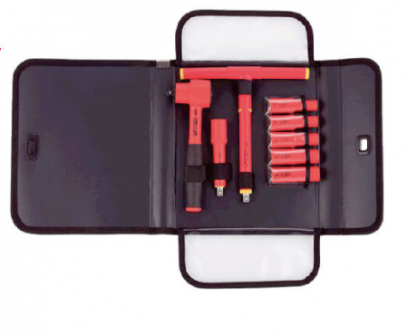 9 PCS3/8DR. VDE SOCKET SET