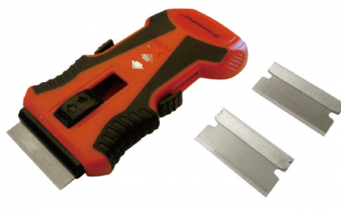 RETRACTABLE RAZOR SCRAPER