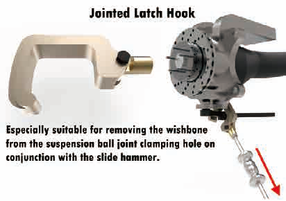 JOINTED LATCH HOOK