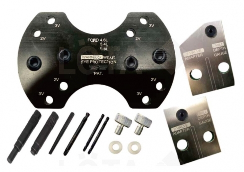 MANIFOLD DRILL TEMPLATE (FOR FORD 2V & 3V)