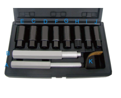 WHEEL LOCK/LUG NUT REMOVAL SET