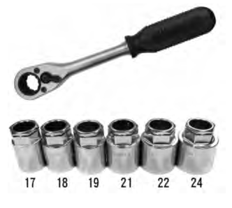 GO THRU SOCKET SET