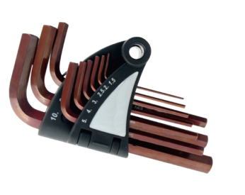 9PCS SHORT HEX KEY SET