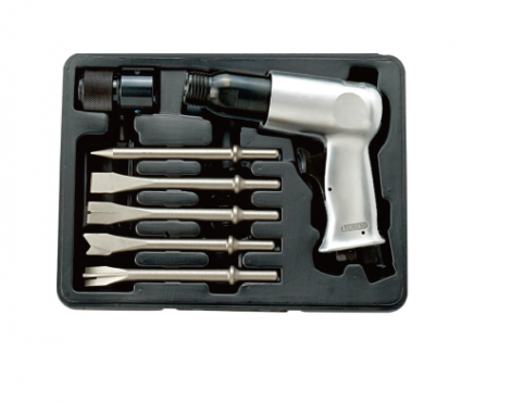 MEDIUM AIR HAMMER W/5 PCS 175MML CHISEL