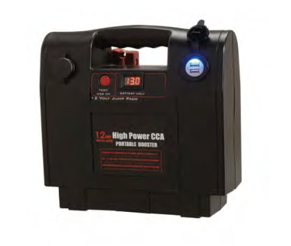 12V BOOSTER-LED VOLT INDICATOR WITH USB