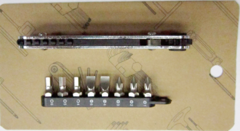 9PCS RATCHET AND BITS SET