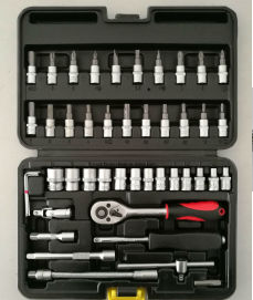 46 PCS 1/4" Dr SOCKET SET 46 PCS 1/4" Dr SOCKET SET
