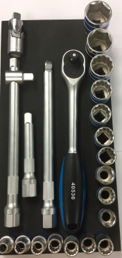 1/2" Dr. Ratchet&Socket set