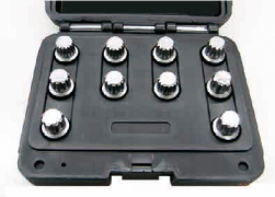 10 PCS BMW WHEEL LOCK SCREW SOCKET SET