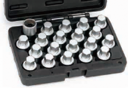 20 PCS VW WHEEL BOLT LOCK SOCKET SET