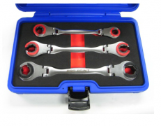 3 PCS DOUBLE FLEXIBLE FLARE NUT WRENCH