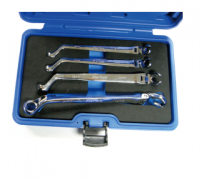 4 PCS 75° OFF BEAM FLEXIBLE FLARE NUT BOX END WRENCH