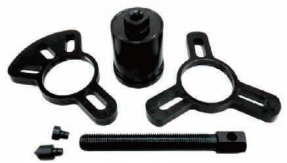 REPLACEABLE PLATE FRONT HUB PULLER
