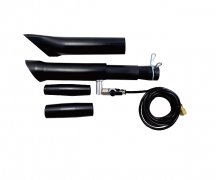 BLOW SUCTION GUN WITH METAL ROTATABLE TUBE