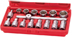 16PCS 3/8" OIL DRAIN PLUG KEY SET