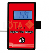 LCD DIGITAL TIRE PRESSURE 2-IN-1 TREAD DEPTH GAUGE-APP