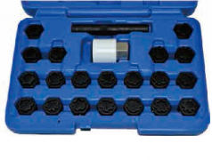 22PCS SPECIAL WHEEL NUT SOCKET SET