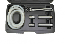 Brake caliper bleeding tool set