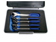 5 PCS RATCHET FLARE NUT WRENCH