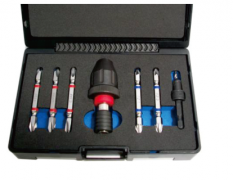 5PCS DOUBLE HEAD BITS & MINI DRILL CHUCK SET