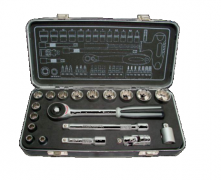 19PCS 3/8"DR. SPLINE SOCKET SET