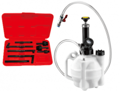 DRAIN PAN WITH LEVEL SCALE