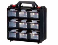 ASSORTED CASE WITH VARIOUS COMPARTMENTS