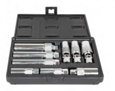9-PC. 3/8" DRIVE, MULTI-LENGTH SPARK PLUG SOCKET SET