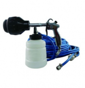 2 IN 1 FOAM GUN WITH CUP & DOUBLE HOSE