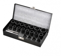 19 PCS TWIST SOCKET SET - 1/2"DR.