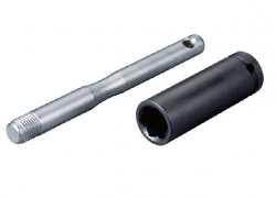 2-PCS MERCEDES BENZ WHEEL NUT SOCKET ANDWHEEL HANGER SET