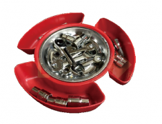 ROTATABLE MAGNETIC TRAY