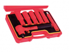 8 PCS 1/2DR. VDE SOCKET SET