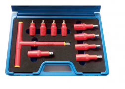 11 PCS VDE HEX BIT SOCKET SET (MM)