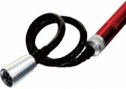 LED FLASHLIGHT WITH BENDABLE SNAKE TUBE