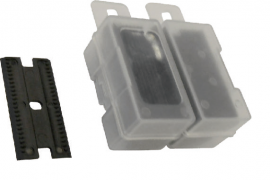 PLASTIC RAZOR BLADE 21 PCS -PLASTIC BLADE POM